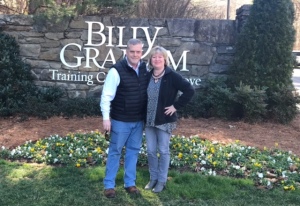 Me and Angie at the Billy Graham Training Center at the Cove.